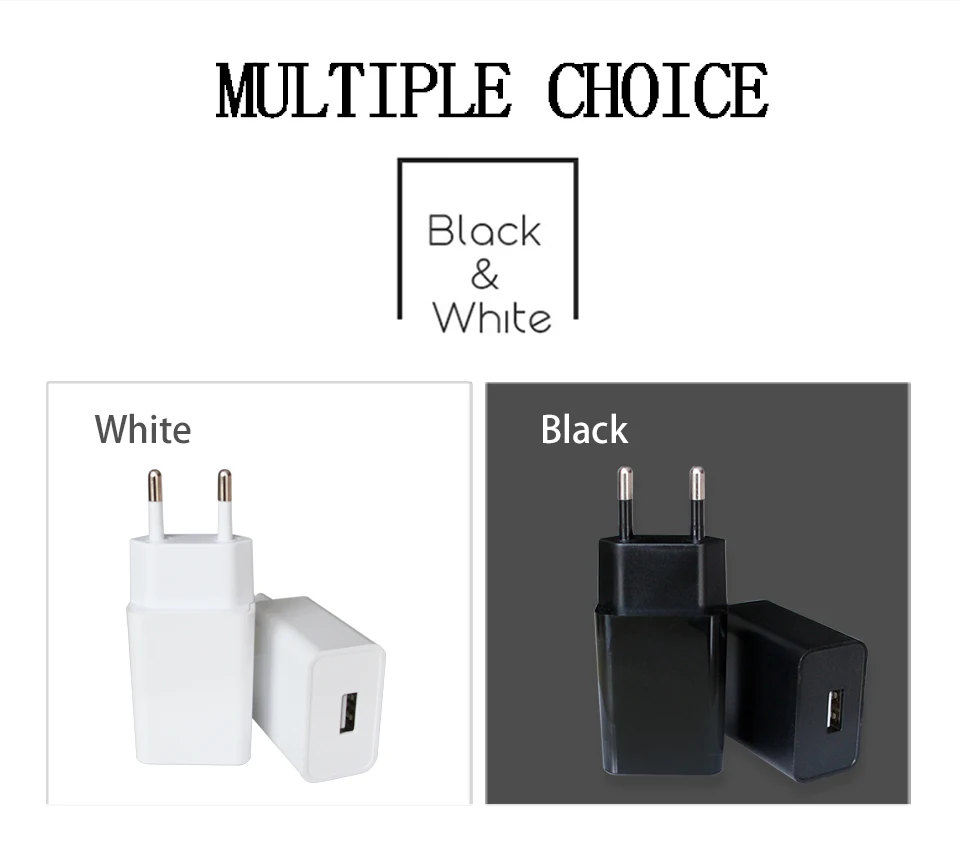 5V1A USB EU Charger Travel In Europe France Germany Korea Sweden Wall charger EU Adapter Plug Electronic Device Charging (7)