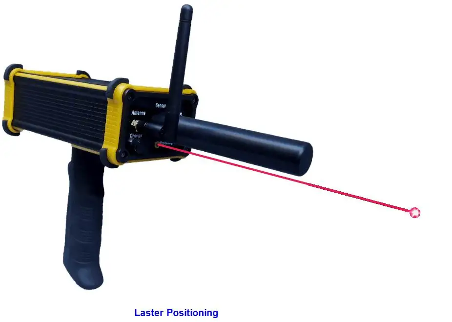 Лучший лазерный указатель Techlogy большой дальности Подземный Золото Серебро Драгоценный камень алмаз металлоискатель черный Haw
