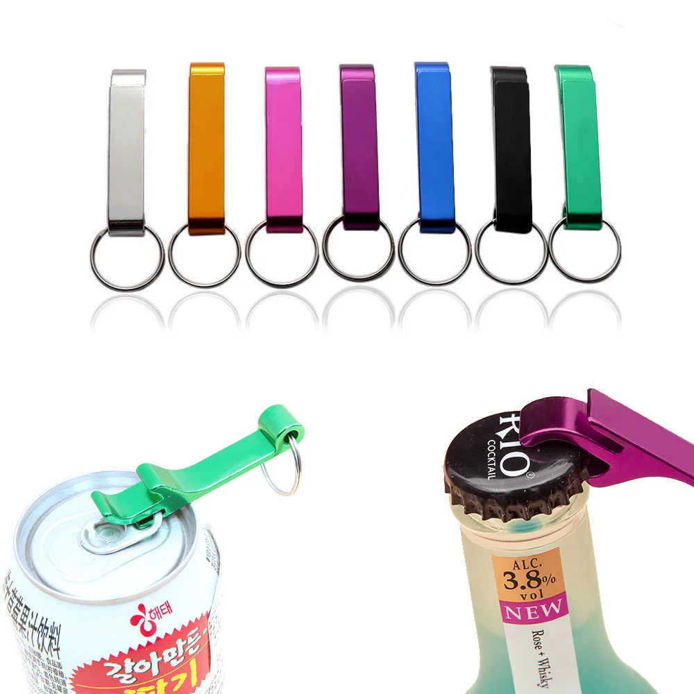 

3PCS Portable Mini Metal Claw Key Chain Beer Can Key Ring Bottle Opener Key Holder Desk Sets School Stationery Office Supplies