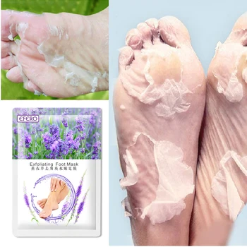 

efero 8pack=16pc Exfoliating Foot Mask Pedicure Socks Exfoliation for Feet Mask Remove Dead Skin Heels Cuticle Foot Peeling Mask