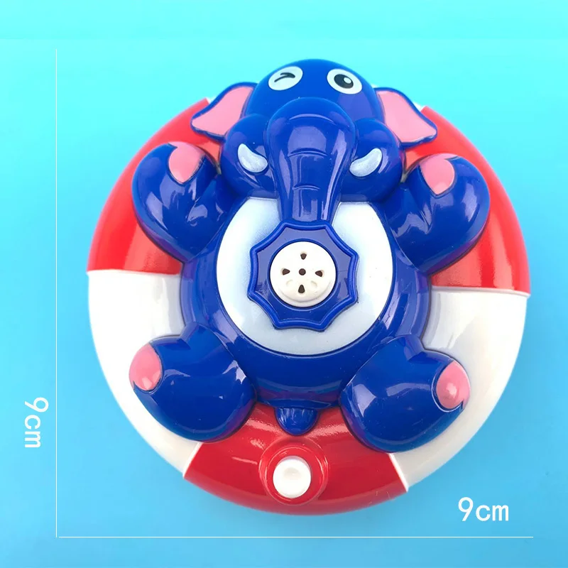 Blue elephant Детские Забавные электрические игрушки для купания, осьминог, животные, Детская ванная комната, спрей для воды, игрушки для купания, для душа, для купания - Цвет: Blue elephant
