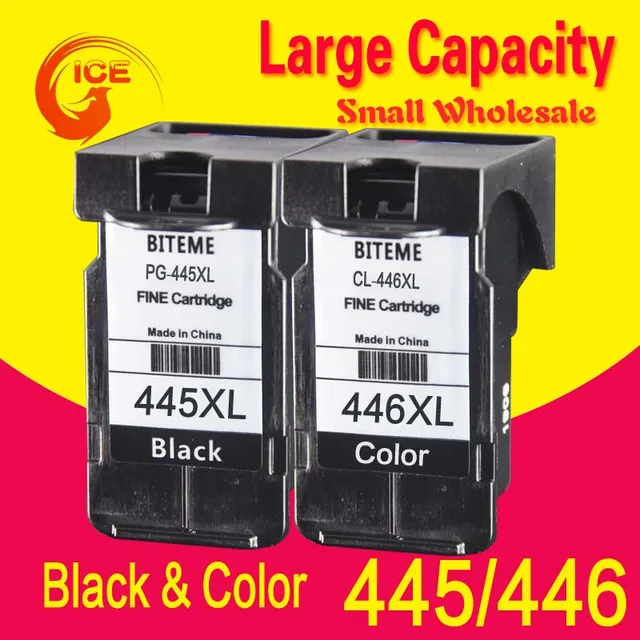 PG 445 Compatible For Canon MX494 MG2440 MG2540 MG2940 Pixma Printer