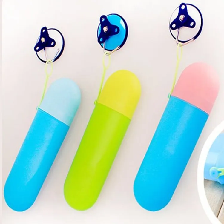New Portable Travel Toothbrush Case Toothpaste Holder Tooth Brush Box Traveling Accessories Organizers