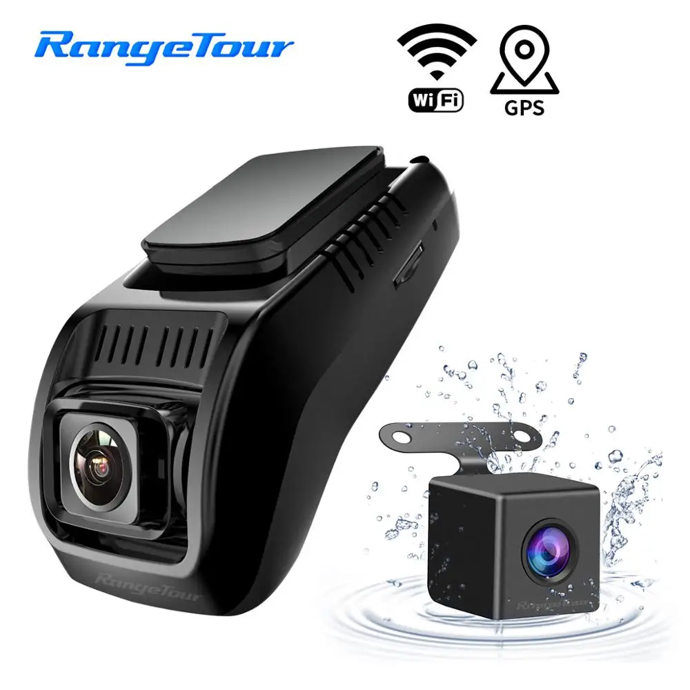New Wifi Mini Car DVR Dash Cam GPS FHD 1296P Video Recorder Car font b Camera