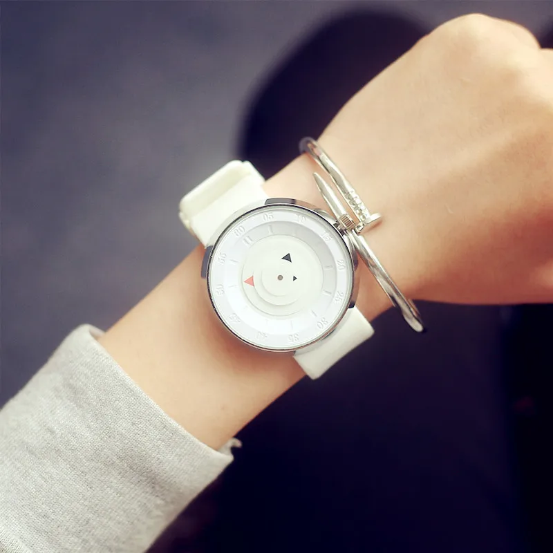 

2016 N ew Arrival Lovers' Watch Creative Fashion Casual Sports Personality Quartz Harajuku Luxury Brand Top Qulaity Paidu Watch
