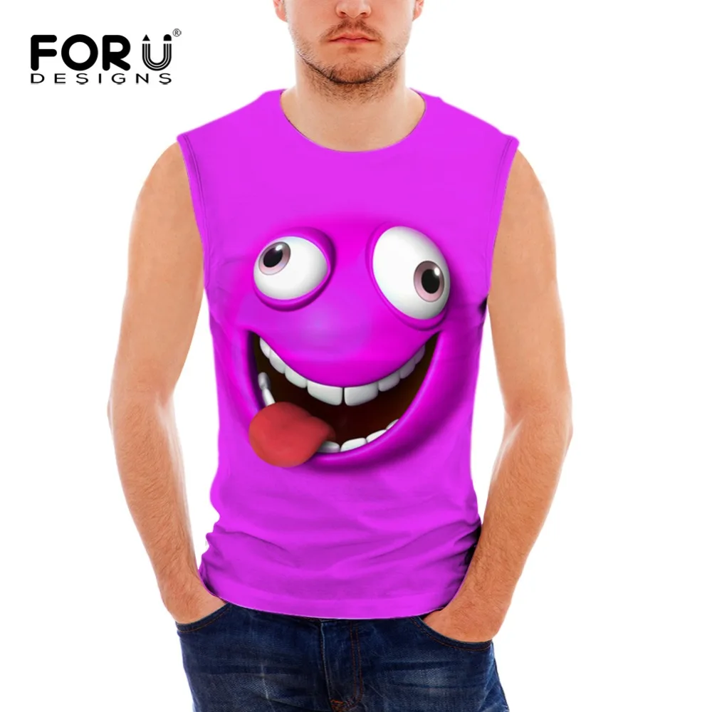 Aliexpress.com : Buy FORUDESIGNS Sleeveless Fitness Men Tank Tops 3D