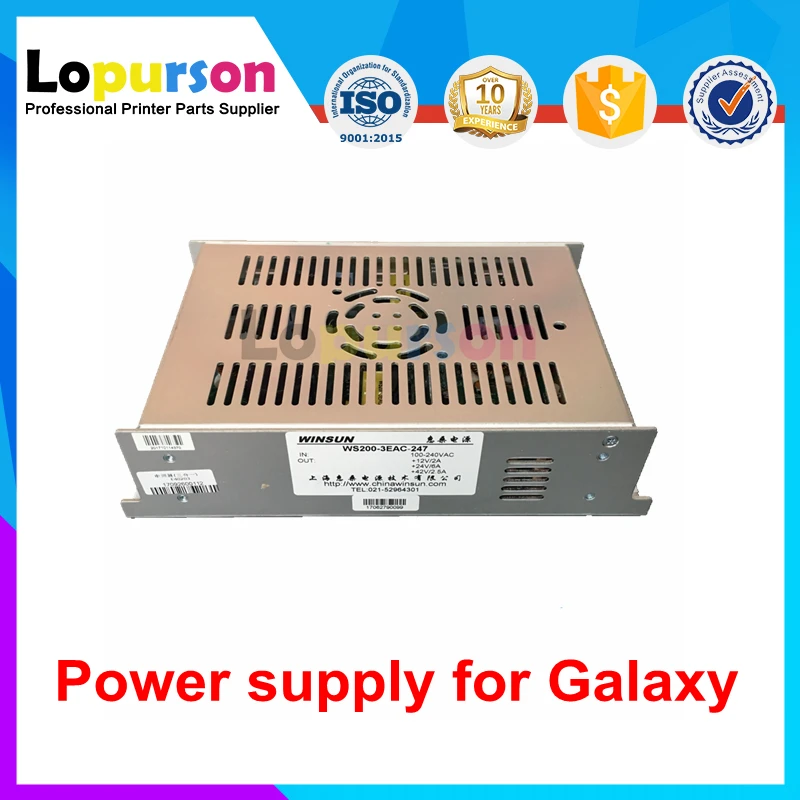WS200-3EAC-247 24v 6A блок питания для Galaxy/Infiniti/challenger принтера |