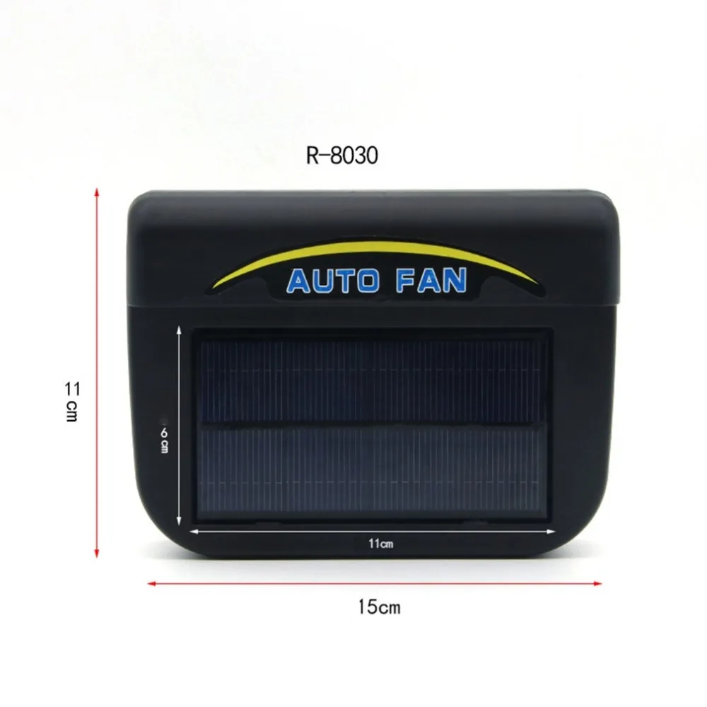 Апгрейд АБС автоматический вентилятор солнечной энергии автомобиля оконный вентилятор Прохладный Солнечный вытяжной вентилятор с резиновой зачистки автомобиля аксессуары