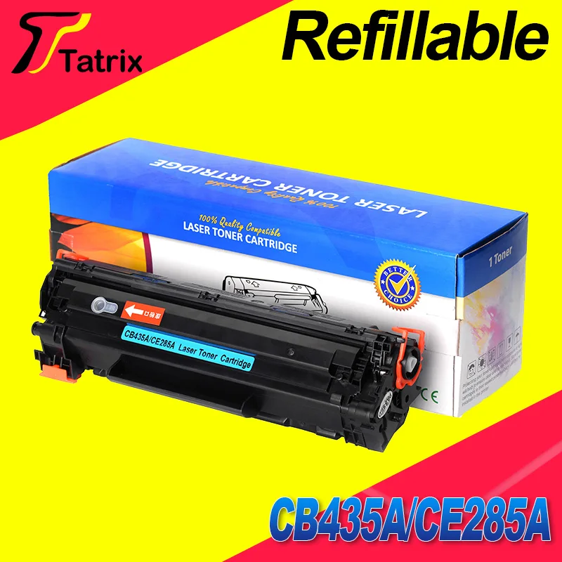 Ce285A Per Cartuccia Toner Ricaricabile Hp285A Compatibile Per Hp Laserjet P1100/P1102/P1102W/M1132/M1210/M1212Nf/Muslimate