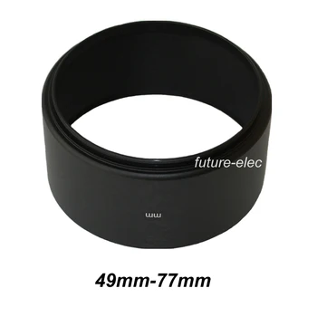 

49mm 52mm 55mm 58mm 62mm 67mm 72mm 77mm Long Focus Length Tele Telephoto Metal Camera Lens Lenses Hood Shade Cover Filter Mount
