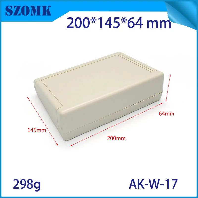 

(4 pcs)abs project case plastic enclosures for electronics electric distribution box quality plastic project box
