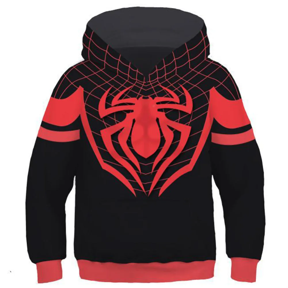 

Unisex Toddler Kids Ultimate Spider-Man Cosplay Hoodie Pullover 3D Printed Hoody Hoodie For Kids