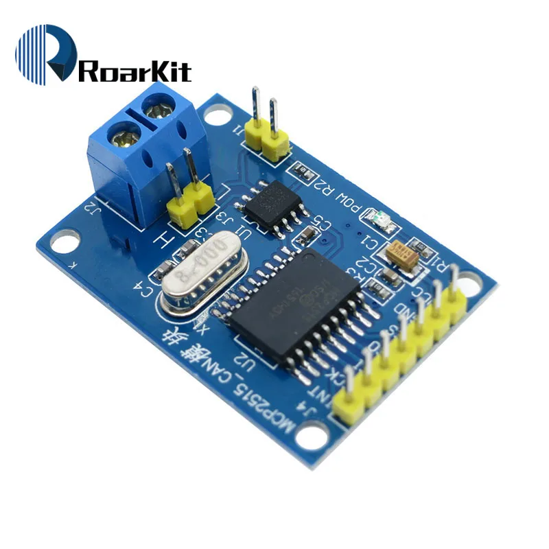 MCP2515 CAN Bus модуль TJA1050 приемник SPI для 51 arduino Diy Kit MCU контроллер рычага|spi module|spi controllerc