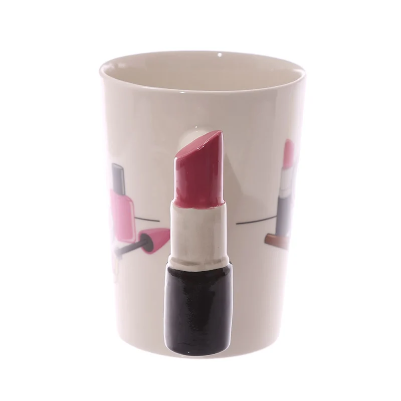 Creative-Ceramic-Makeup-Artist-Office-Tea-Cup-Mug-Coffee-Addict-Mugs-Lipstick-Lover-Novelty-Milk-Juice (2)