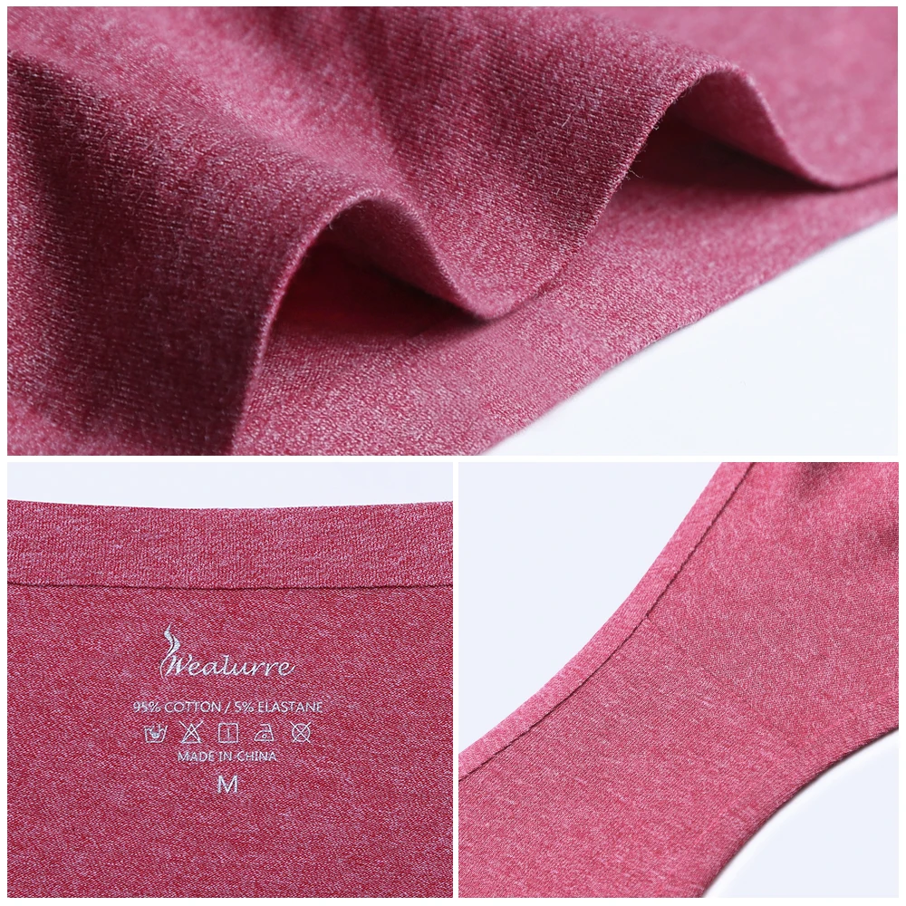 Wealurre 3pc Underwear Women Cotton Solid Panties Female Seamless Briefs Soft ULtrathin Low Waist Panties Stripe Sexy Lingerie 