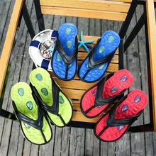 Мужские шлепанцы, пляжная обувь, Вьетнамки, пляжные шлепанцы на плоской подошве, мягкие сандалии, обувь kapcie terlik Mans, обувь 40JA30