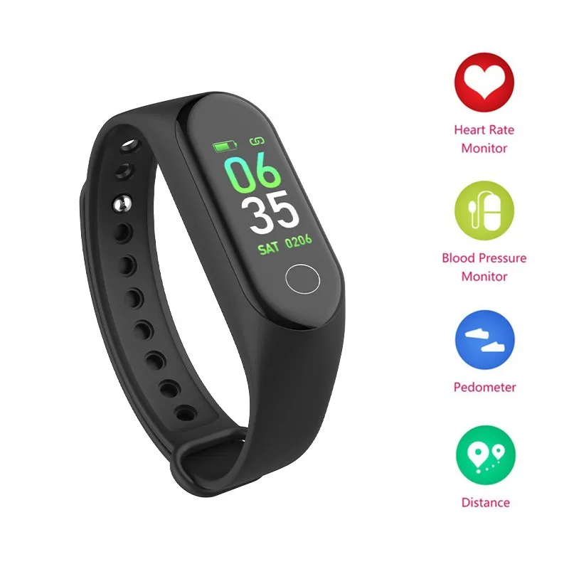 

Smart Band 25Plus Heart Rate Blood Pressure Smart Bracelet Watch Sports Waterproof Pedometer Monitoring Reminder For Android IOS