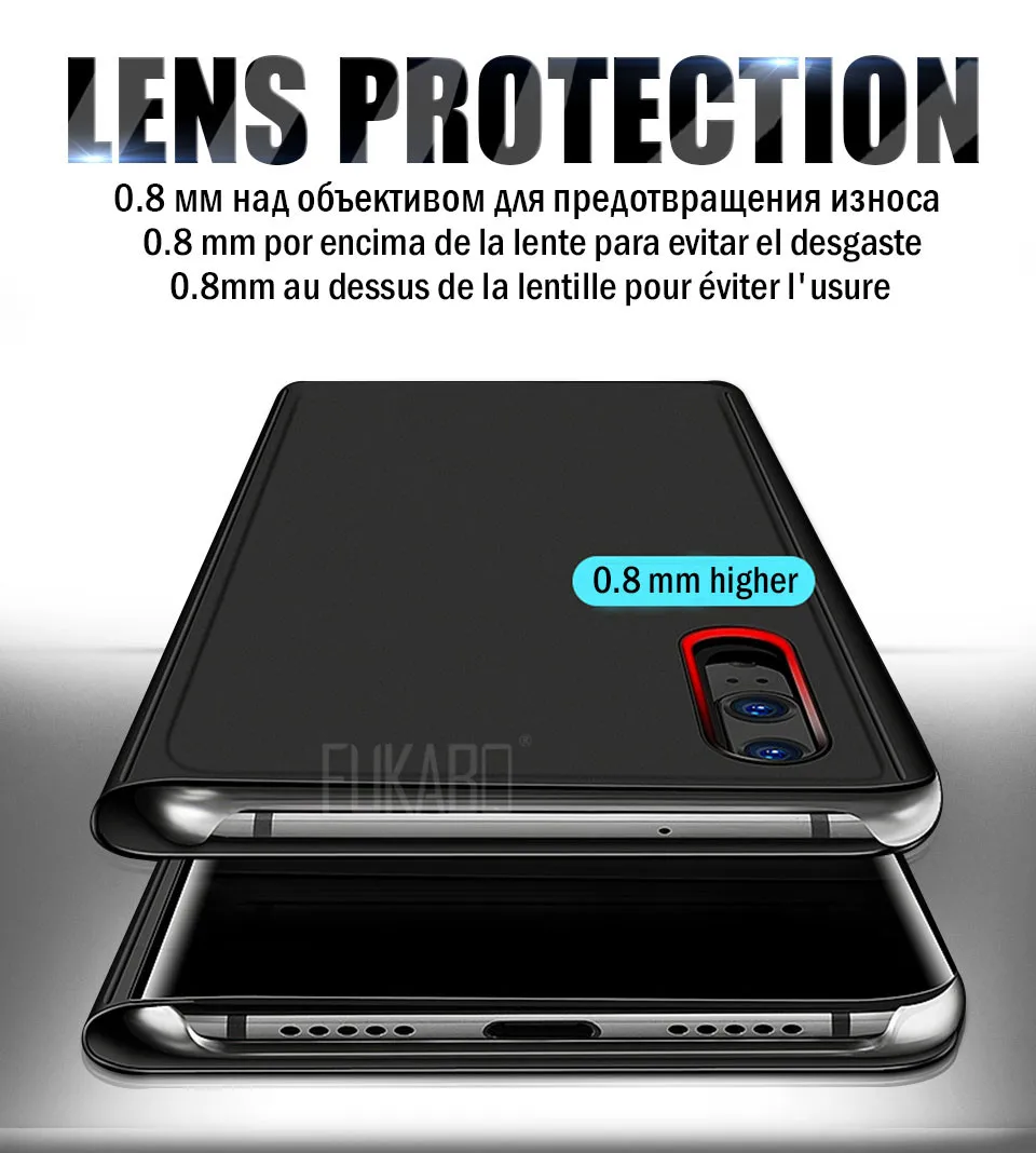 Зеркальный защитный чехол для Xiaomi mi A3 CC9E Mi 9T K20 Pro Redmi Note 7 Redmi 7 6A Pro MI 9 SE mi 8 Lite 5 Plus 4X A2 A1 S2 чехол