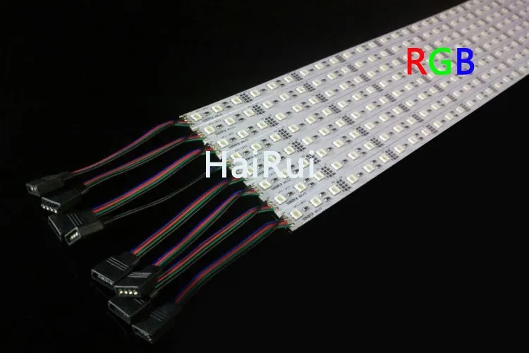 5050 rgb светодиодный Жесткий Жесткая 10 шт * 50 см горячий продукт 50 см AC 12 V 36 SMD Газа Бар свет с U алюминия