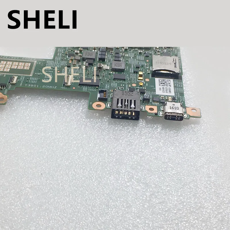 SHELI LGF-1 MB 448.04W13.0021 00NY857 материнская плата для ноутбука для lenovo ThinkPad X1-Tablet Teste Материнская плата Core m5-6Y57 SR2EG