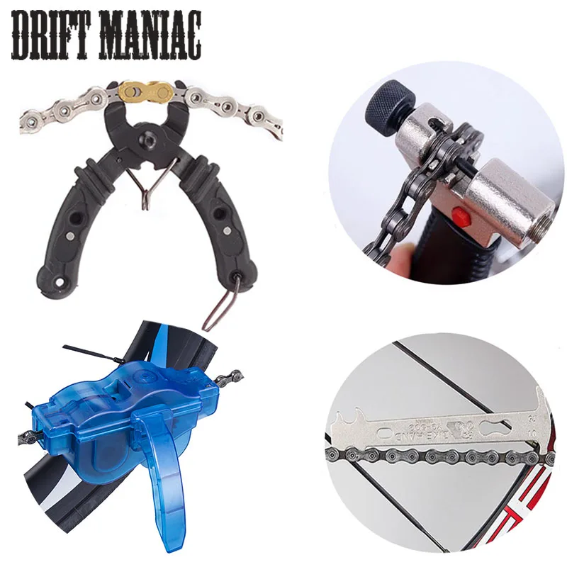 

Bicycle Chain Tool Kit Chain Cleaner Cutter Checker & Mini Chain Plier MTB Tools Cycling Tools