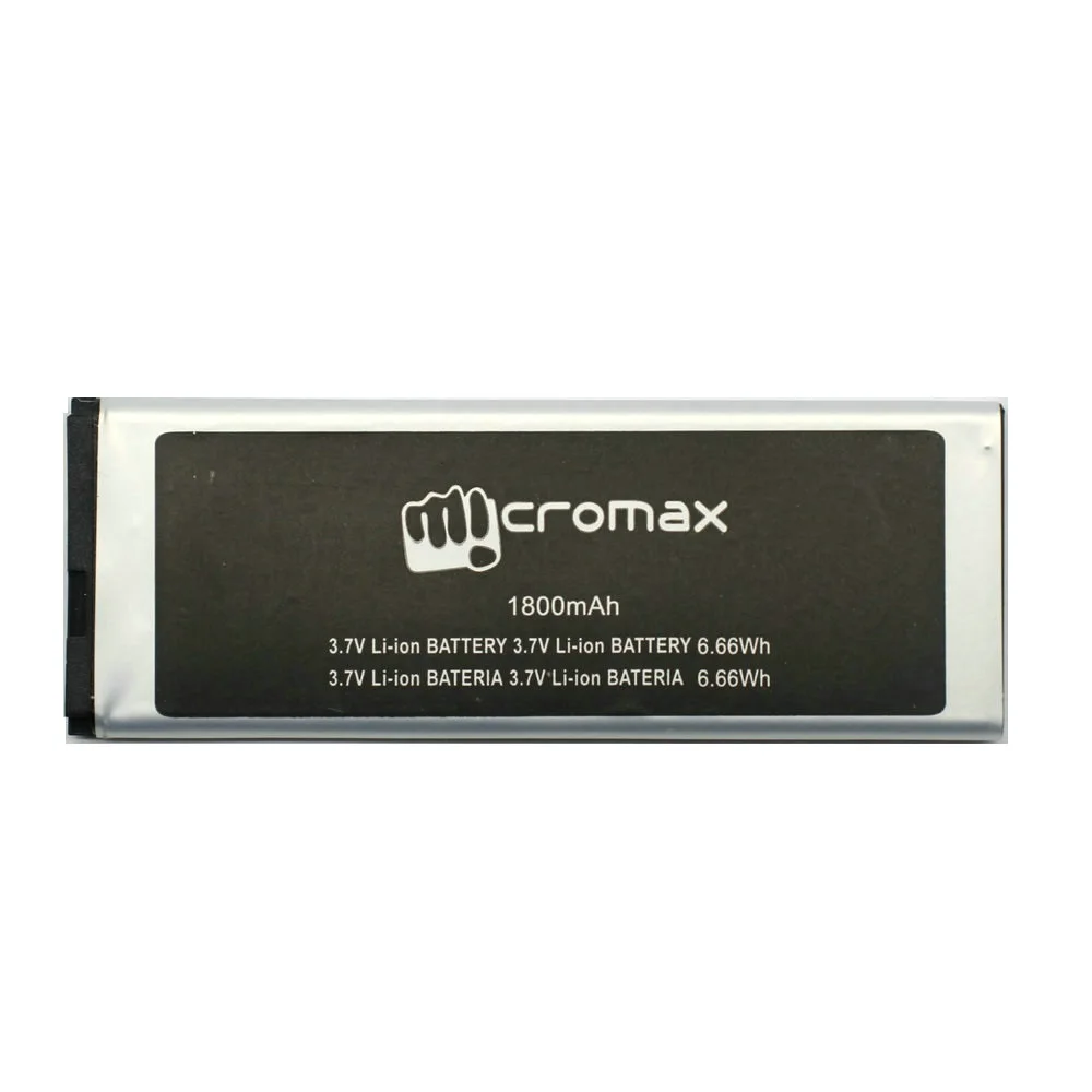 

2019 New 1800mAh Q301 battery Replacement for Micromax Q301 Mobile Phone batteries
