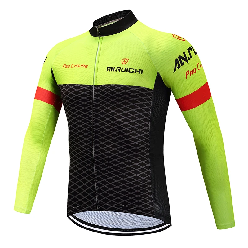 

Breathable Men Long Sleeve Cycling Jersey Anti-sweat Quick Dry Bike Riding Jerseys Customized/Wholesale Service