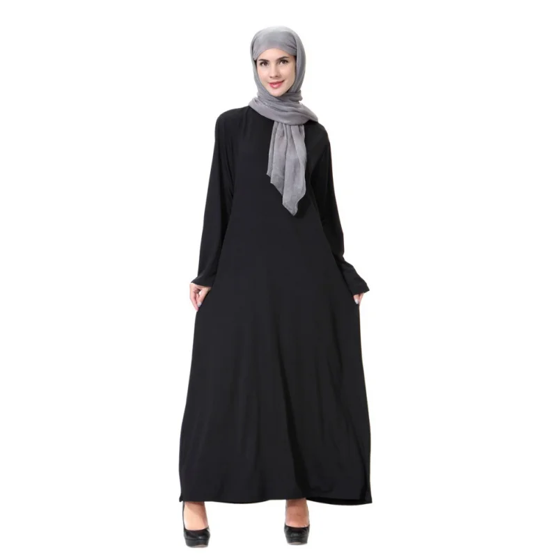 Muslim kaftan dubai long sleeve dress for women Islamic clothing...