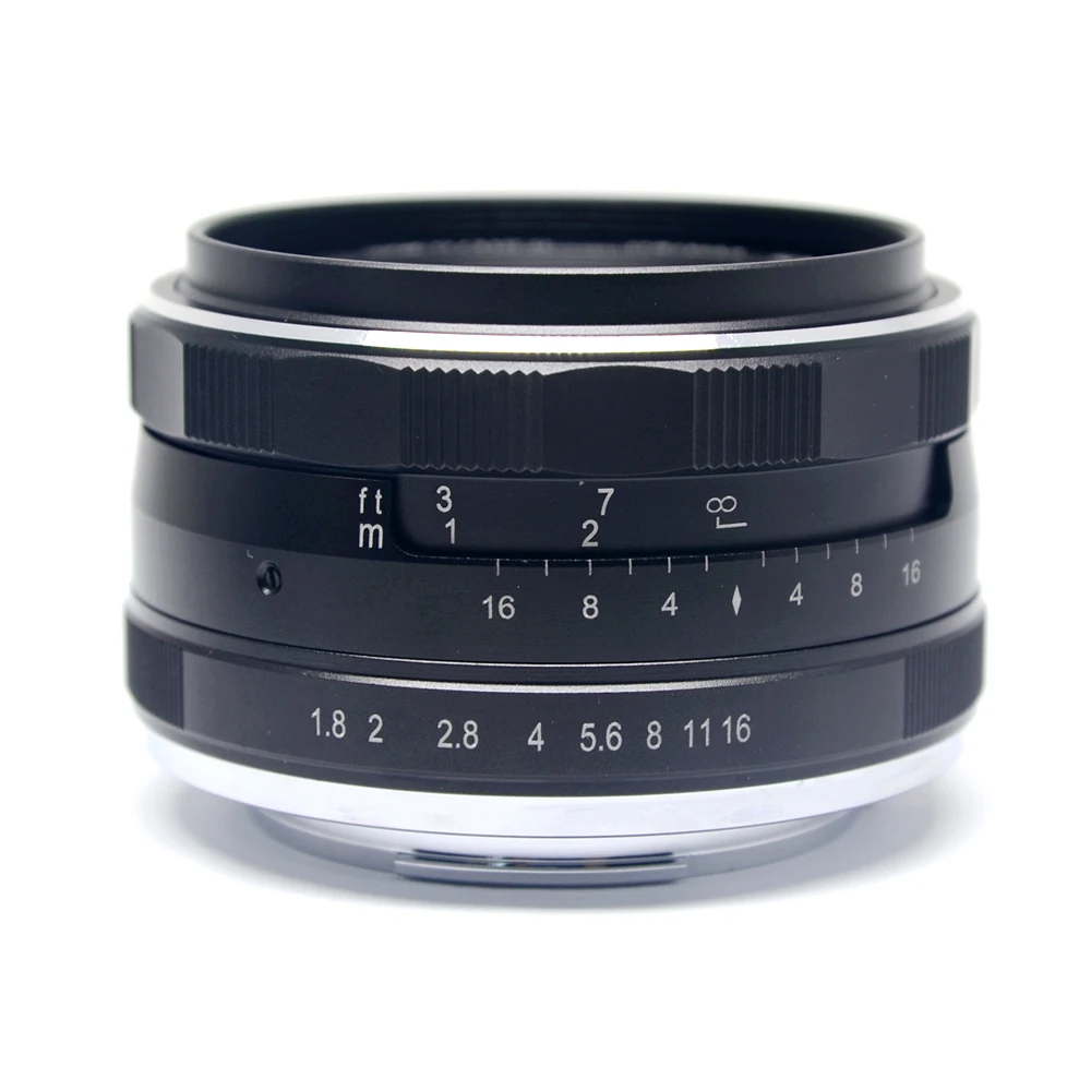 Meike 25 мм f/1 8 широкоугольный объектив ручной фокусировки для fuji пленка X mount XT1 XP1 XE2
