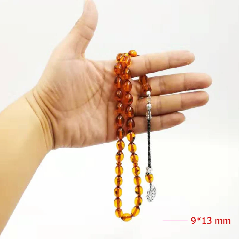 Preise Insekten Rosenkranz 33 Muslimischen Armbänder Tasbih Eid geschenk Für Mann Islam gebet perlen Mann der Misbaha Islamischen Armbänder