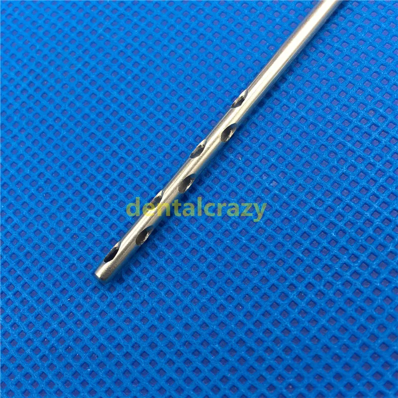 25 см x 3,0 мм пористый Luer замок канюля для липосакции с многоразовой ручкой, инструменты для ухода