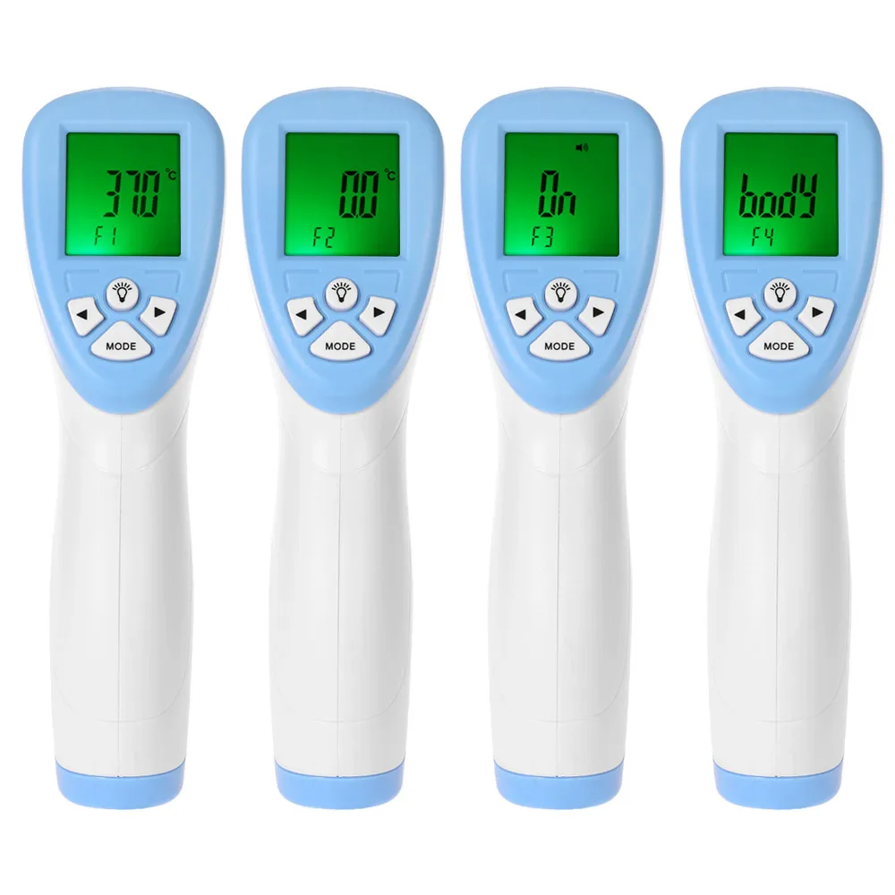 Цифровой термометр инфракрасный Детский Взрослый лоб Бесконтактный инфракрасный термометр с ЖК-подсветкой Termometro Infravermelh