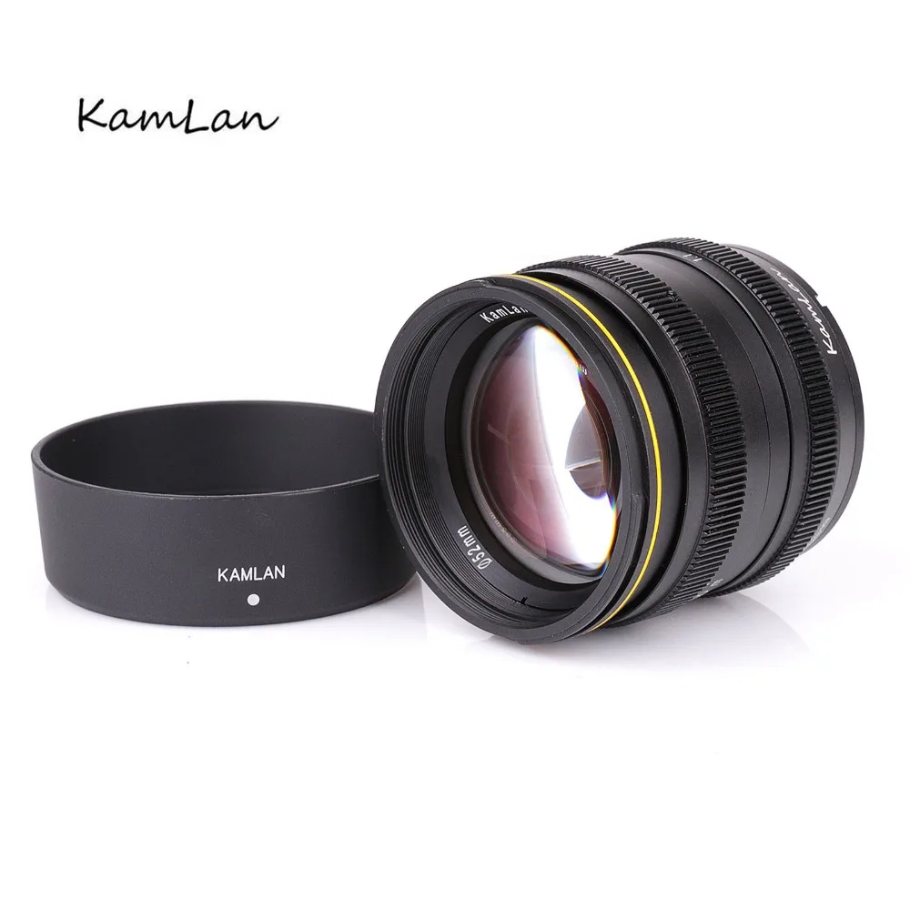 

new for Kamlan 50mm F1.1 APS-C Large Aperture Manual Focus Lens for Sony E-Mount Micro single camera