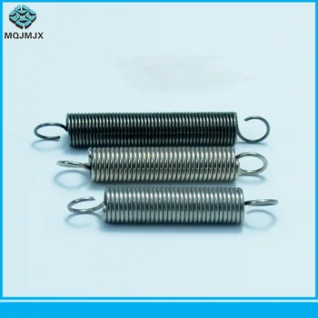 

5pcs Extension spring Carbon Steel Dual Hook Tension Spring Wire diameter 0.5mm OD=5mm