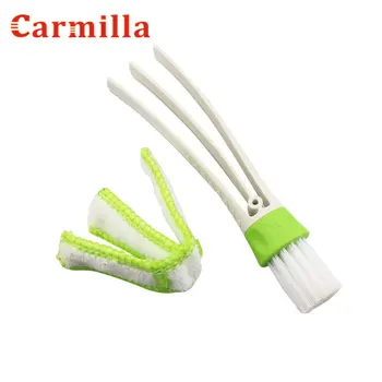 

Portable Double Ended Car AC Vent Slit Cleaner Brush Dusting Blind Keyboard Cleaning for Jeep Compass Renegade Cherokee Wrangler