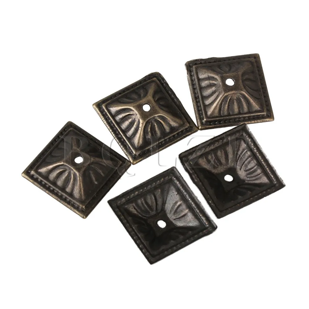 BQLZR 21x21mm Square Nailhead Bronze Iron Antique Upholstery Nails Tacks Studs Pins Furniture Decorative Pack of 100 BQLZR 21x21mm Square Nailhead Bronze Iron Antique Upholstery Nails Tacks Studs Pins Furniture Decorative Pack of 100