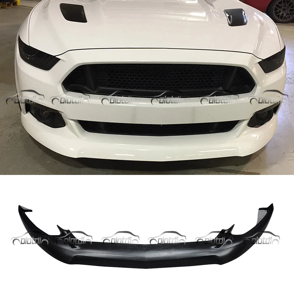  Car Styling PU Material Front Lip Bumper Spoiler for FORD Mustang 2015 up | Автомобили и мотоциклы