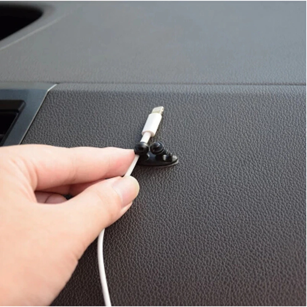 

8pcs Car Wire Clip Stickers for SEAT Altea Toledo MK1 MK2 Ibiza Cupra Leon Cupra for Skoda Fabia Rapid octavia Superb Yeti