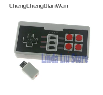 

ChengChengDianWan Wireless Plug and Play Gaming Controller for NES with 4 Buttons Controller With wireless Receiver
