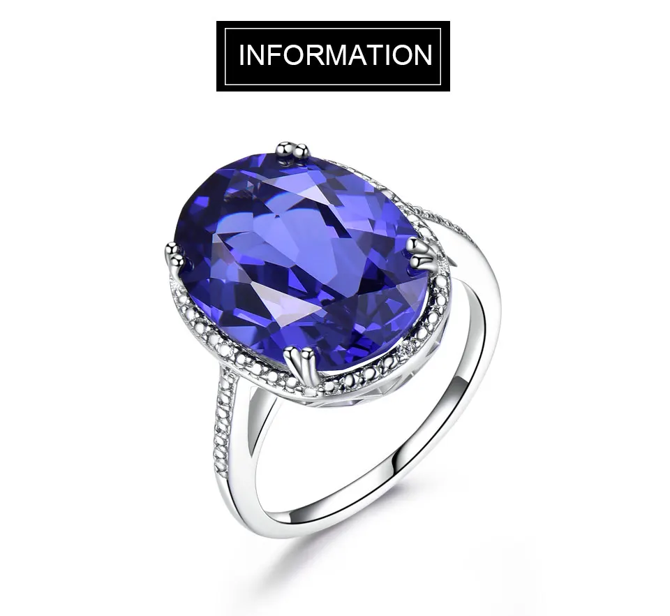 UMCHO-Tanzanite-silver-sterling-rings-for-women-RUJ071T-1 PC (1)