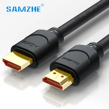 SAMZHE Soft HDR HDMI Cable To 2.0 Cord Gold-Plated 4K*2K Ultra High Resolution For TV Blu-Ray Game Box Roku Displayer