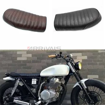 

Motorcycle Flat Crocodile Vintage Seat Retro Saddle For Honda CB125S CB200 CB350 CL350 CB400