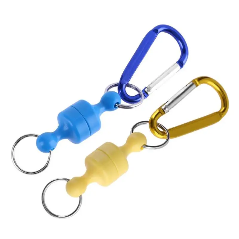 

2.5 kg Magnetic Hanging Buckle Aluminum Fishing Buckle Fishing Lure Magnet Clasp Hanging Fishing Accessories Lure Small Tools