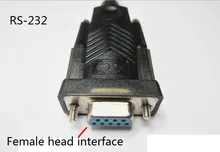 

USB to RS232 female head Converter USB 2.0 serial port mother connector DB9 Serial RS232 Adapter Dual chip combination