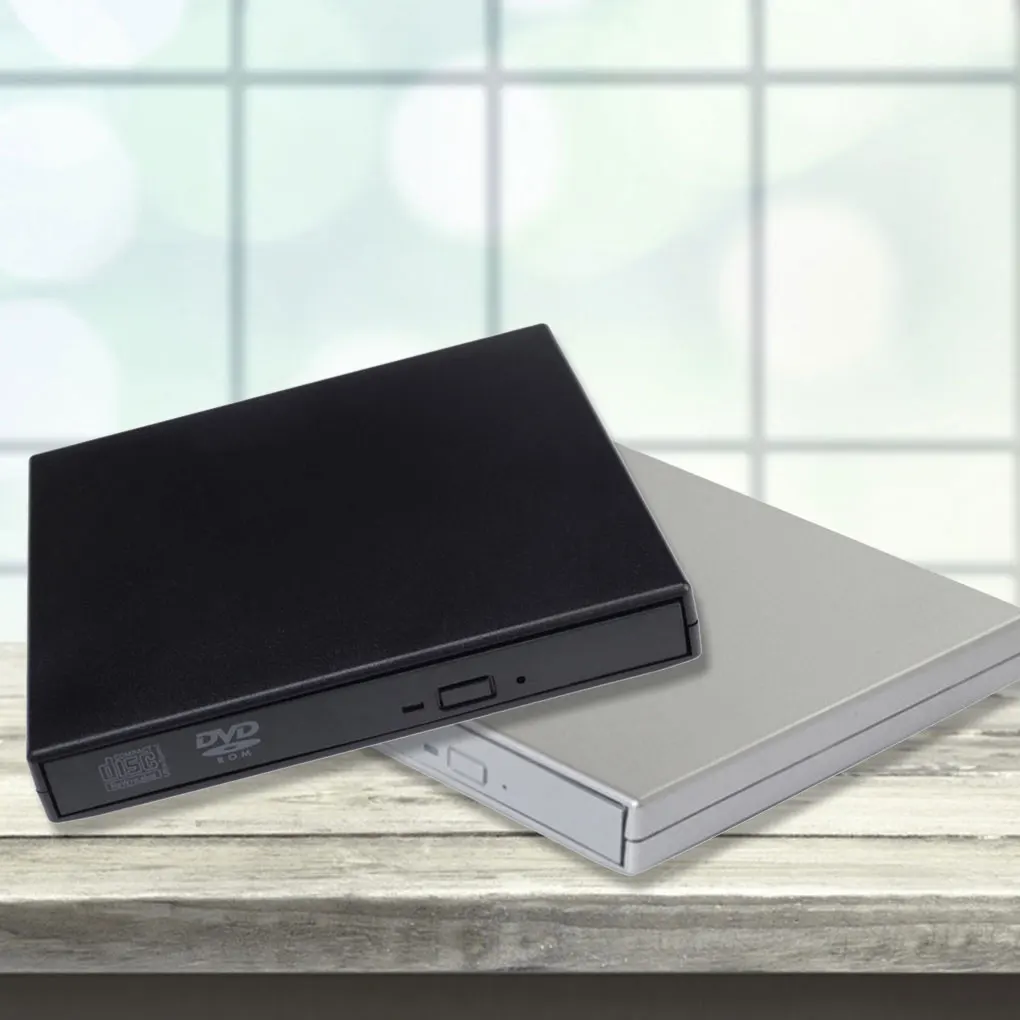  elenxs USB 2.0 External CD/DVD ROM Player Optical Drive DVD RW Burner Reader Writer Laptops PC Wind