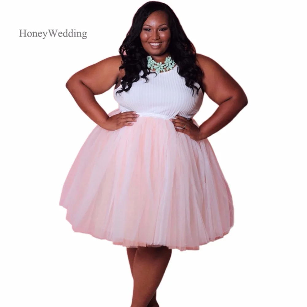 plus size tutu skirt ball gown knee length party bridesmaid skirt plus size ball gown skirt