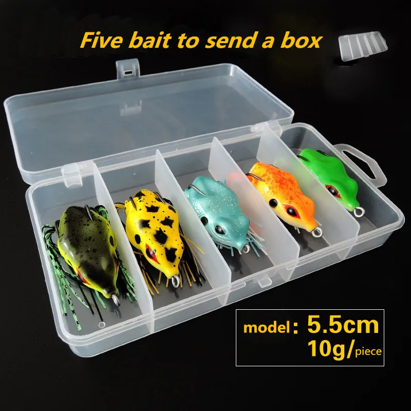 

fishing lure 5 piece 5.5cm isca artificial lure fly fishing jigging lure minnow wobbler pesca fishing carp spinner bait free box