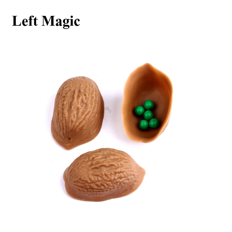 

1set The Three Shell Game Magic Tricks For Magician Close Up Illusion Gimmick Props Comedy Classic kids children Mgica toy 3033