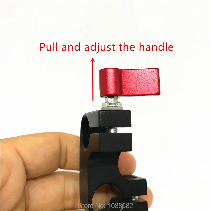 Lightweight Vertical 15mm Rod Clamp Railblock (5)