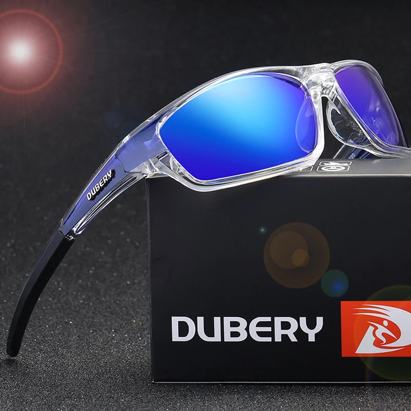 DUBERY Polarized Cycling Sport Men's Male Sunglasses Driving Fishing ...